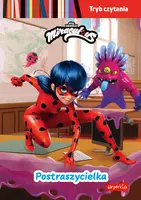 Okładka: Postraszycielka. Tryb czytania. Miraculous: Biedronka i Czarny Kot