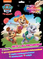Okładka: Psi Patrol. Zdrapuj, koloruj, naklejaj 2. Skye i jej przyjaciele