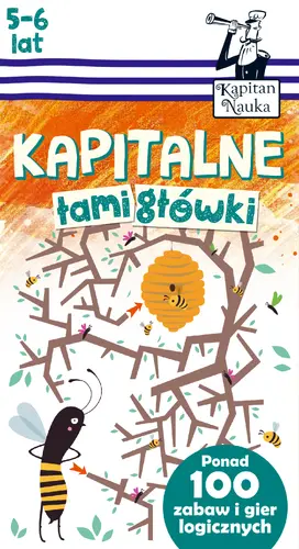 Okładka: Kapitalne łamigłówki (5-6 lat)