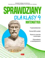 Okładka: Sprawdziany dla klasy 4. Matematyka