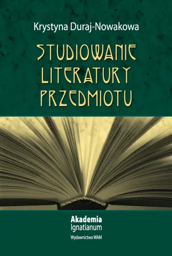 Okładka: Studiowanie literatury przedmiotu