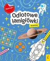 Okładka: Odlotowe łamigłówki z naklejkami. Kosmos