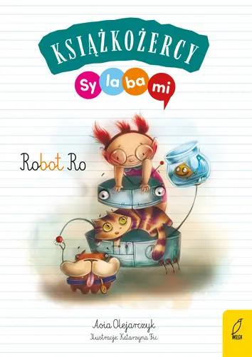 Okładka: Książkożercy. Sylabami. Robot Ro
