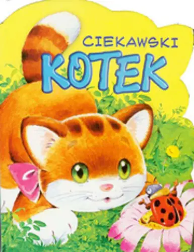 Okładka: Ciekawski kotek. Wykrojnik