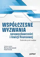 Okładka: Współczesne wyzwania sprawozdawczości i rewizji finansowej