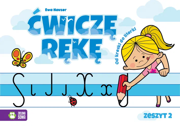 Okładka: Ćwiczę rękę. Zeszyt 2