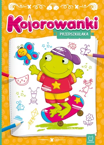 Okładka: Kolorowanki przedszkolaka