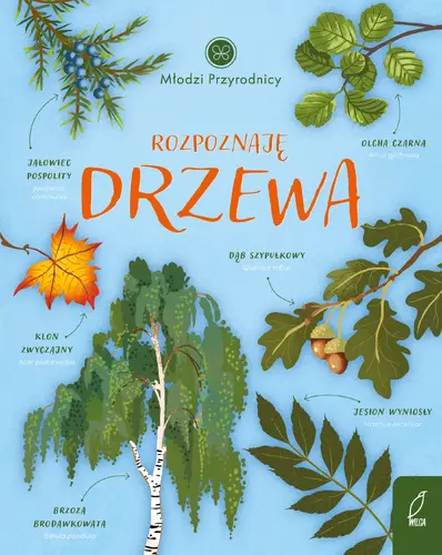 Okładka: Młodzi przyrodnicy. Rozpoznaję drzewa