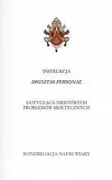 Okładka: Instrukcja Dignitas Personae