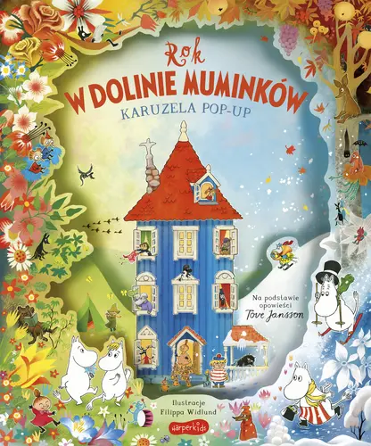 Okładka: Rok w Dolinie Muminków. Karuzela pop-up