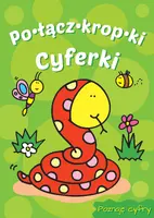 Okładka: CYFERKI Wąż - Połącz Kropki