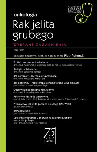 Okładka: Rak Jelita Grubego. W gabinecie lekarza specjalisty.
