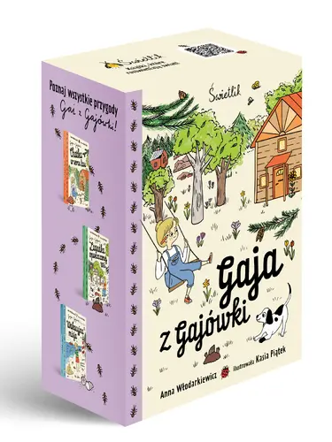 Okładka: Pakiet: Gaja z Gajówki. Chatka w sercu lasu, Zagadka opuszczonej wsi, Wakacyjna misja
