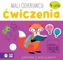 Okładka: Mali odkrywcy. Ćwiczenia 4-latka