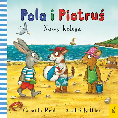 Okładka: Pola i Piotruś. Nowy kolega