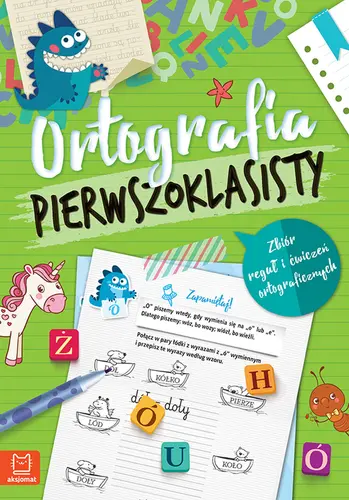 Okładka: Ortografia pierwszoklasisty. Wydanie II