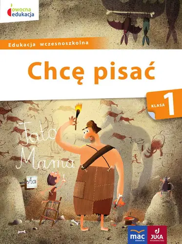 Okładka: Chcę pisać klasa 1