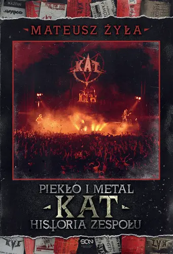 Okładka: Piekło i metal. Historia zespołu Kat