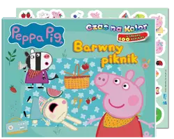 Okładka: Peppa Pig. Czas na kolor. Barwny piknik
