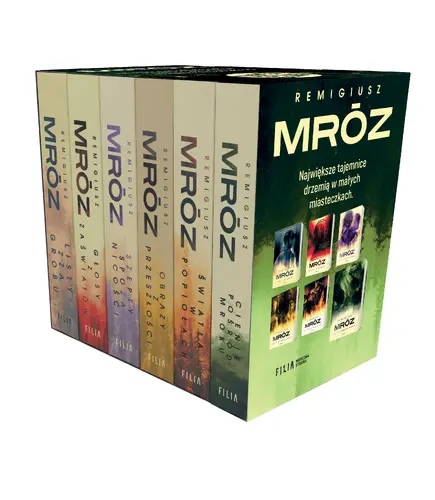 Okładka: Pakiet: Listy zza grobu / Głosy z zaświatów / Szepty spoza nicości / Obrazy z przeszłości / Światła w popiołach / Cienie pośród mroku