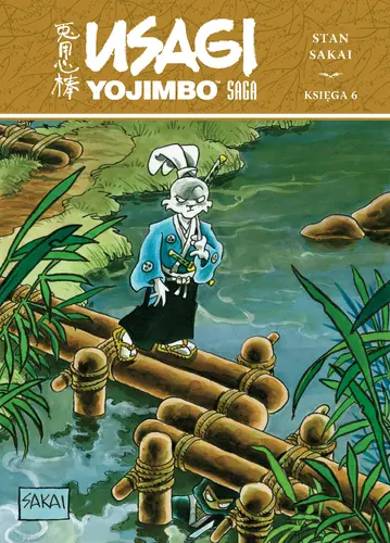 Okładka: Usagi Yojimbo. Saga. Księga 6