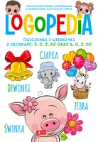 Okładka: Logopedia. Ćwiczenia i wierszyki z głoskami ś, ć, ź, dź oraz s, c, z, dz