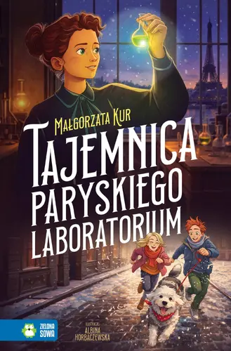 Okładka: Tajemnica paryskiego laboratorium