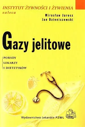 Okładka: Gazy jelitowe. Porady lekarzy i dietetyków
