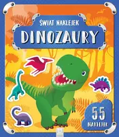Okładka: Świat naklejek. Dinozaury