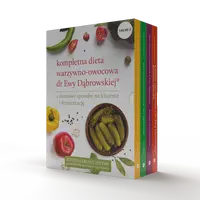 Okładka: KPL - Dieta warzywno-owocowa dr Ewy Dąbrowskiej (4-pak)