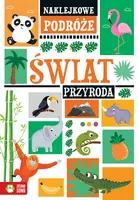 Okładka: Naklejkowe podróże. Świat. Przyroda