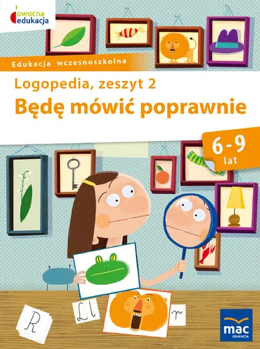 Okładka: Będę mówić poprawnie zeszyt 2