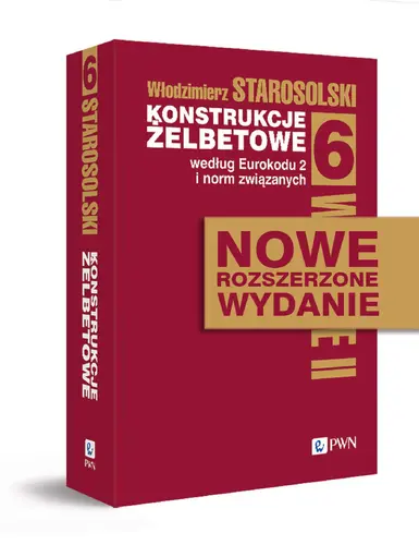 Okładka: Konstrukcje żelbetowe według Eurokodu 2 i norm związanych. Tom 6