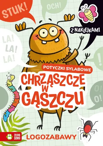 Okładka: Logozabawy. Potyczki sylabowe. Chrząszcze w gąszczu