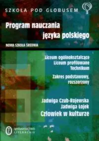 Okładka: Człowiek w kulturze. Program nauczania języka polskiego
