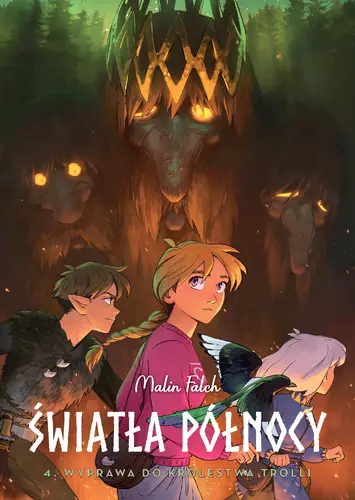 Okładka: Światła Północy. Wyprawa do królestwa trolli. Tom 4