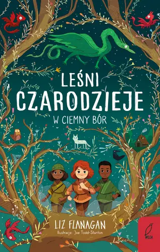 Okładka: Leśni Czarodzieje. W ciemny bór. Tom 1