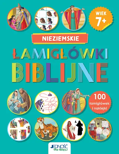 Okładka: Nieziemskie łamigłówki biblijne 7+