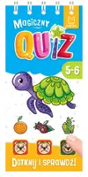Okładka: Magiczny quiz z żółwikiem. Dotknij i sprawdź, od 5 lat