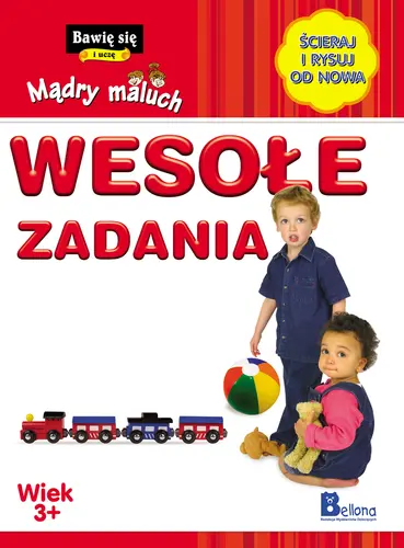 Okładka: Bawię się i uczę. Mądry maluch. Wesołe zadania