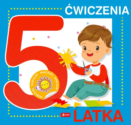 Okładka: Ćwiczenia 5-latka z naklejkami