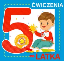 Okładka: Ćwiczenia 5-latka z naklejkami