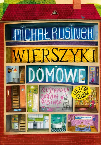 Okładka: Wierszyki domowe. Sześć i pół tuzinka wierszyków Rusinka