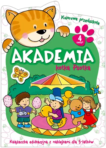 Okładka: Akademia kotka Psotka cz. 4