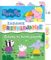 Okładka: Peppa Pig. Zadanie Przyklejanie 7. Zabawy na każdą pogodę