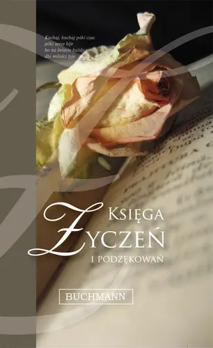 Okładka: Księga życzeń i podziękowań