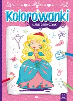 Okładka: Kolorowanki małej dziewczynki