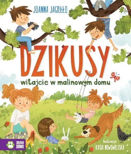 Okładka: Dzikusy. Witajcie w malinowym domu