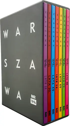 Okładka: Warszawa lata 20 - 80 - komplet w etui