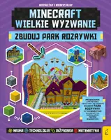 Okładka: Minecraft. Zbuduj park rozrywki